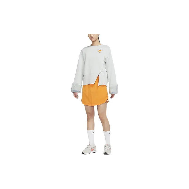 Nike Casual Short Skirts Women's Yellow-2