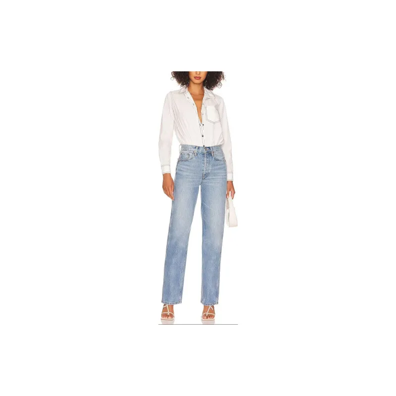 FREE PEOPLE Bodysuits Women's White-1