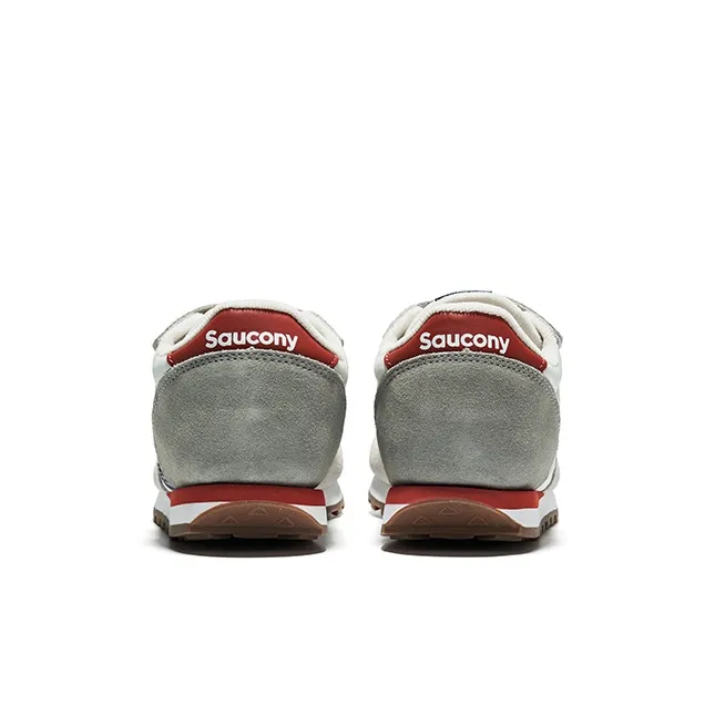 Saucony Low Top Running Shoes Gray Blue Red Kids'-3