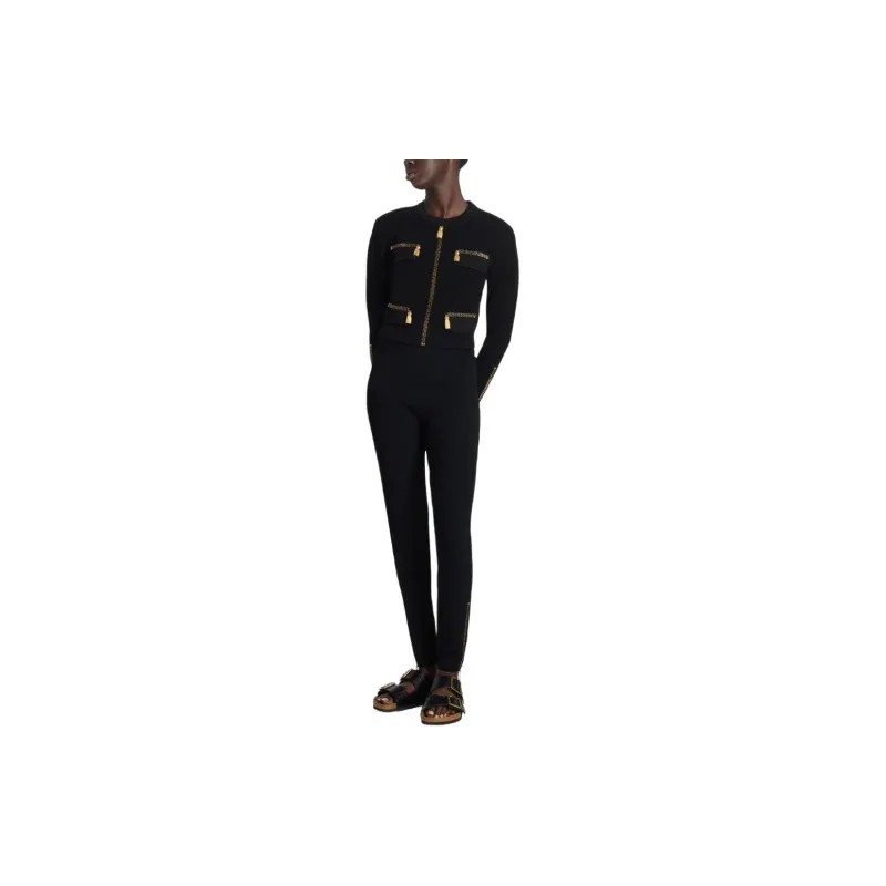 St. John SS24 Jackets Coats Women's Black-1