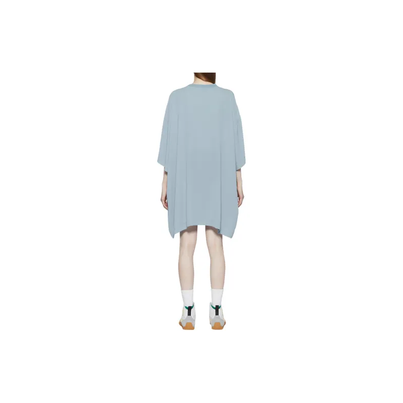 Onitsuka Tiger WS MINI DRESS Long-Sleeved Dresses Women's Blue-3