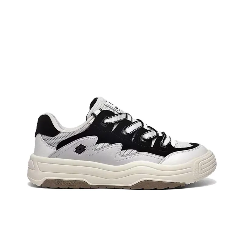 LOTTO Slip Resistant Low Top Skateboard Shoes Women's Black-1