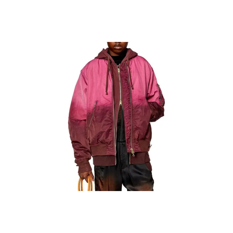 DIESEL Jackets Women's Pink-3