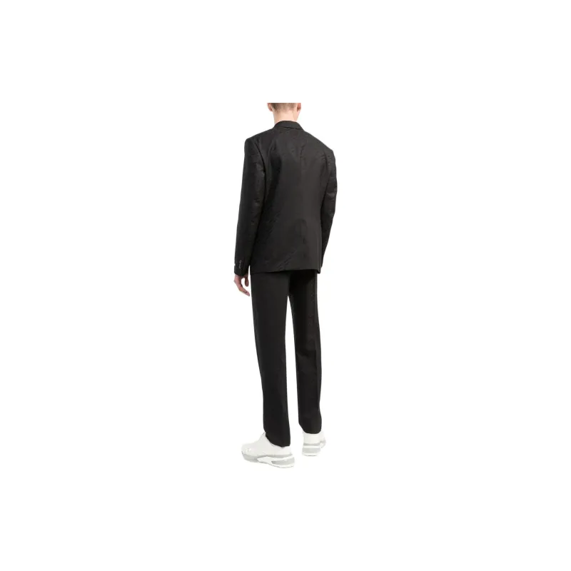 VERSACE Le Greca Single Breasted Long Sleeved Blazer-3