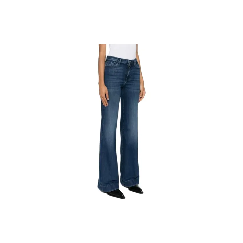 SEVEN FOR ALL MANKIND Modern Dojo High rise Flared Jeans-2