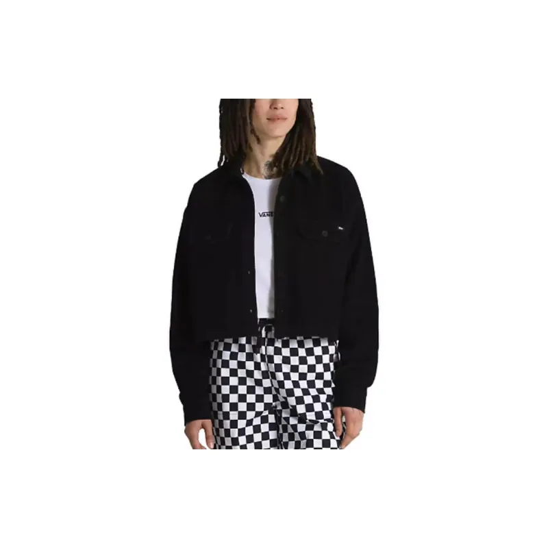 Vans Jackets Women's Black-4