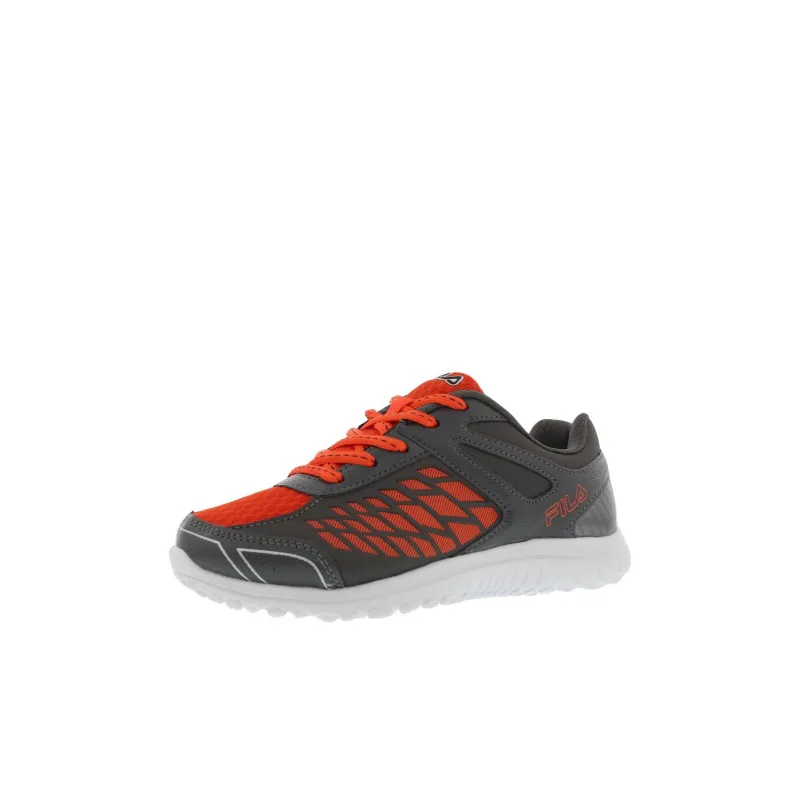 FILA KIDS Cushioning Wear Resistant Low Top Kids' Outdoor Shoes Orange Red Kids'-0