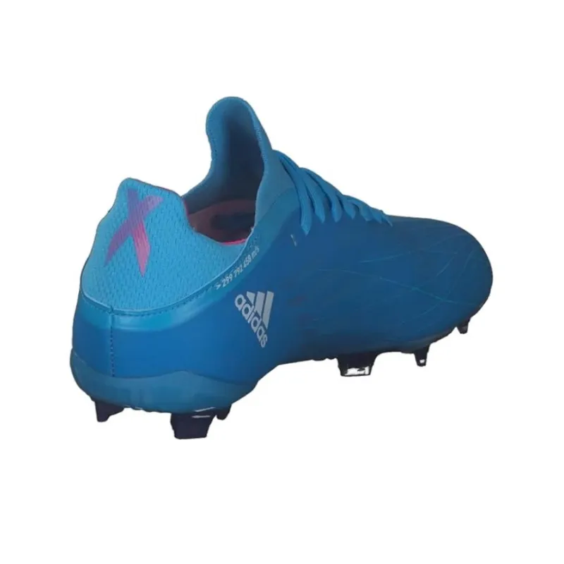Adidas Anti Kick And Abrasion Resistant Low Top Kids' Soccer Shoes Blue Kids'-3