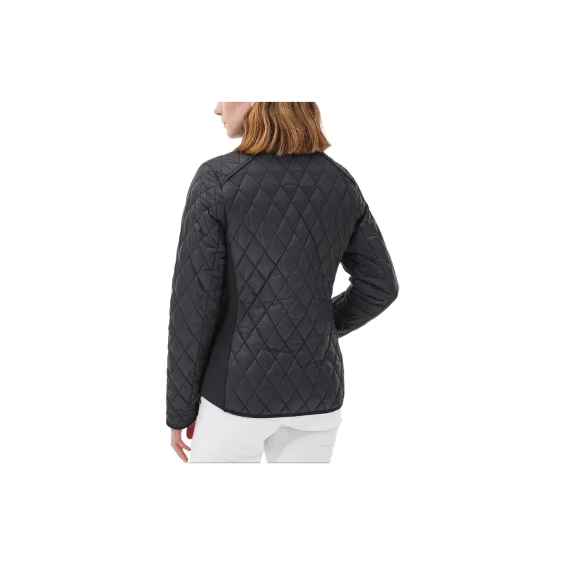 BARBOUR Yarrow Quilted Jacket Jackets Coats Women's Black-3