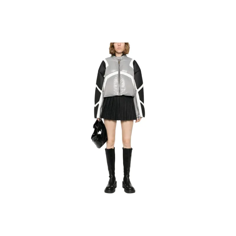 KHRISJOY Khris Crop Biker Puffer Jacket-1