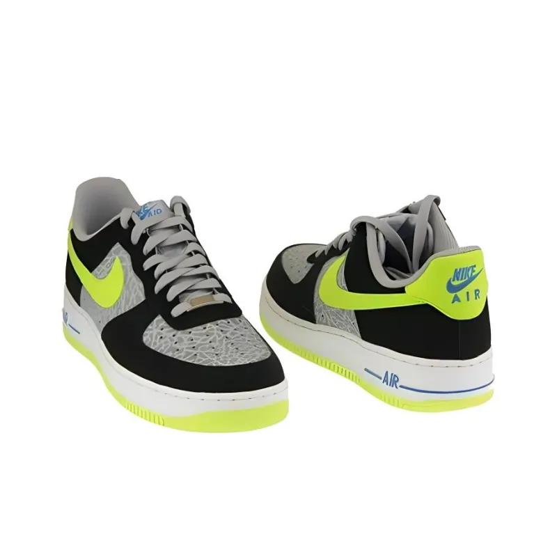 Nike Air Force 1 Low Reflect Black Volt-2