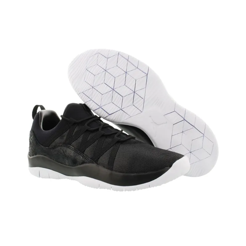 Jordan Deca Fly Premium Cushioning, Wear Resistant Low Top Children's Basketball Shoes Black Teenagers-4