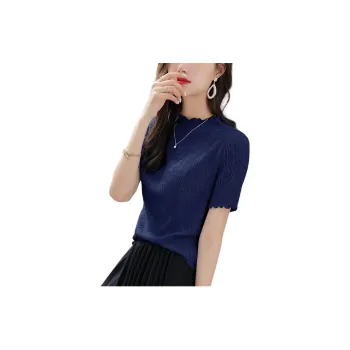 Mo Han Yi Mei T Shirt Women's Dark Blue