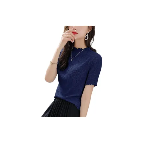 Mo Han Yi Mei T Shirt Women's Dark Blue