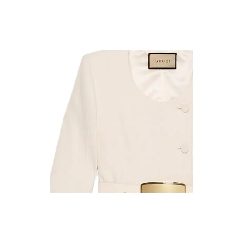 GUCCI SS23 Jacket Women's Ivory White-4