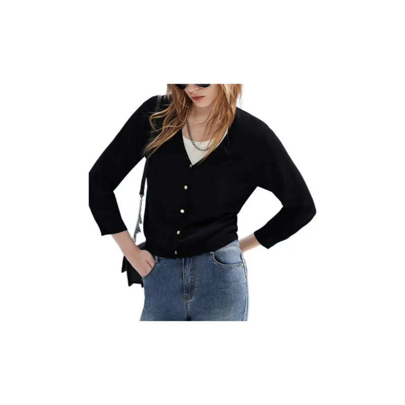 DKNY SS24 Knitwear Women's Black-3