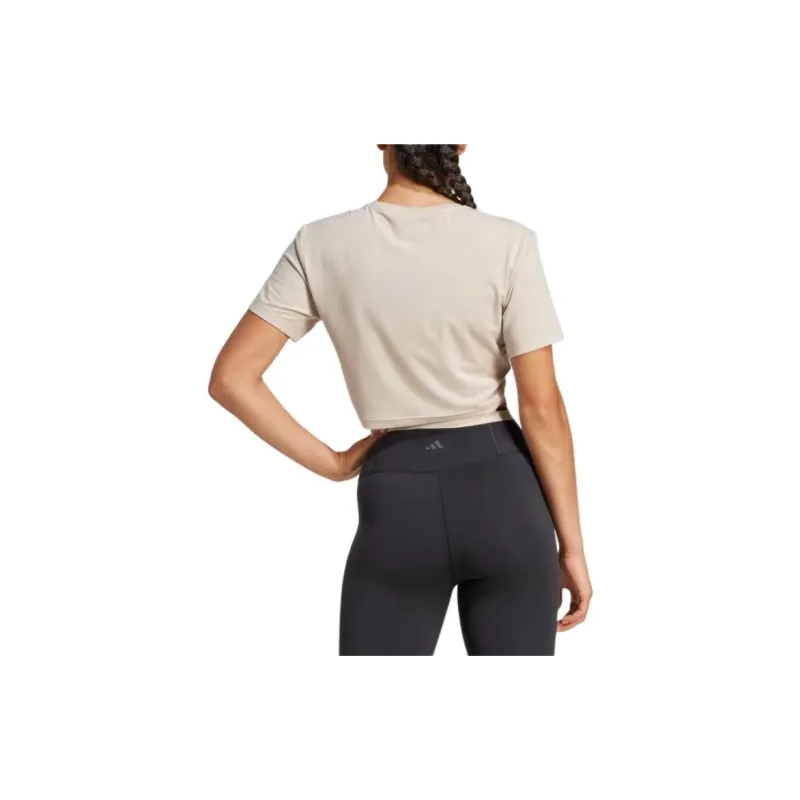 Adidas Women's Yoga T Shirt Wonder Beige-2