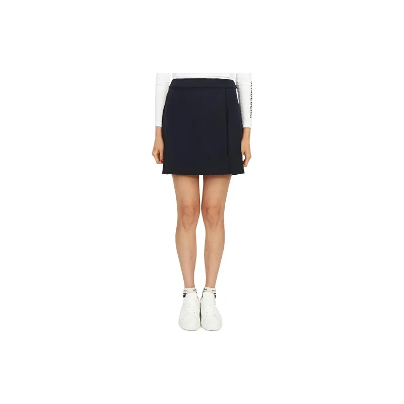 J.Lindeberg FW23 Casual Short Skirts Women's Black-4