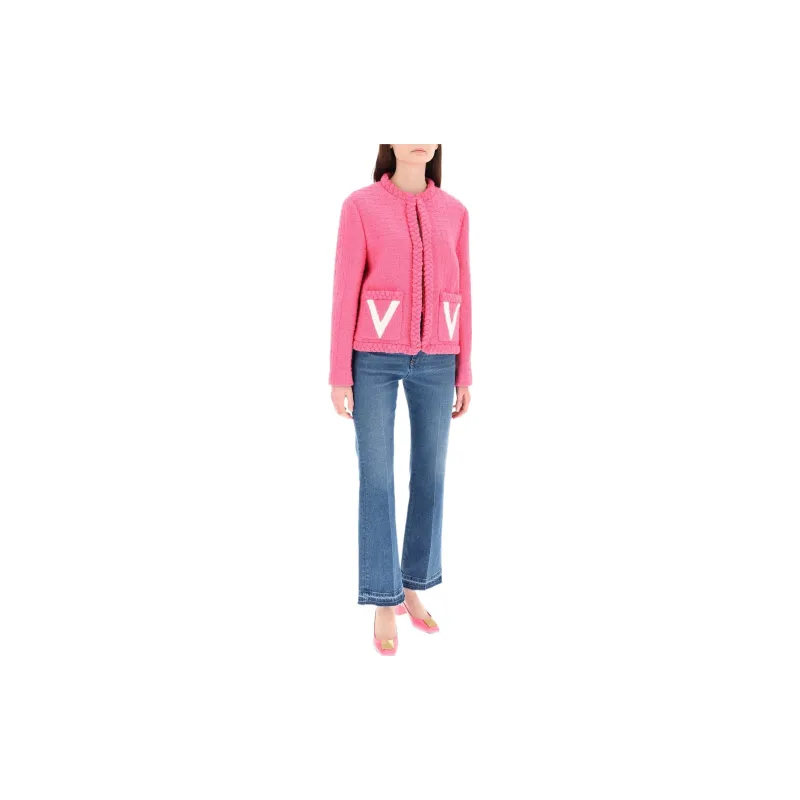 Valentino SS22 Jacket Women's Pink-1