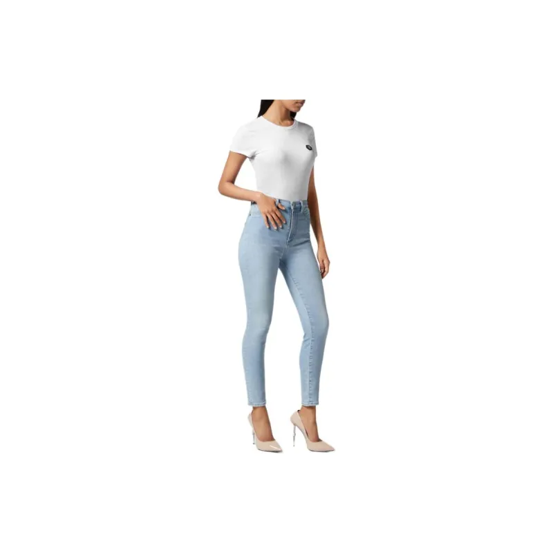 PHILIPP PLEIN High-rise Skinny-cut Jeans-1