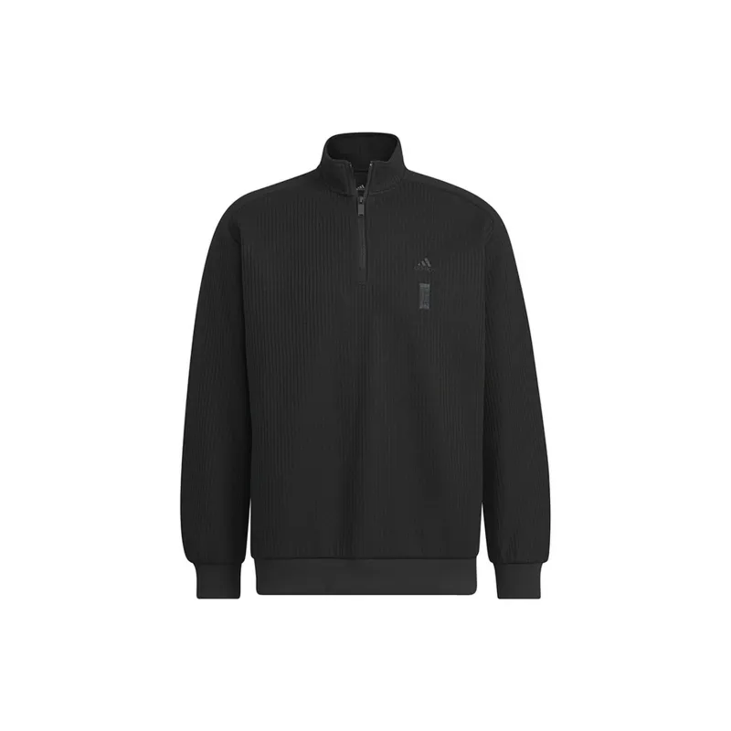 Adidas Jackets Coats Men's Black+Shopping Bag-1