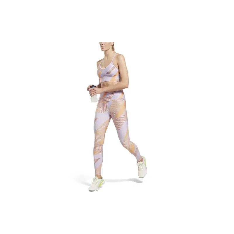 Reebok WOR TRAIN AOP TIGHT Athletic Trousers Women's Purple-1