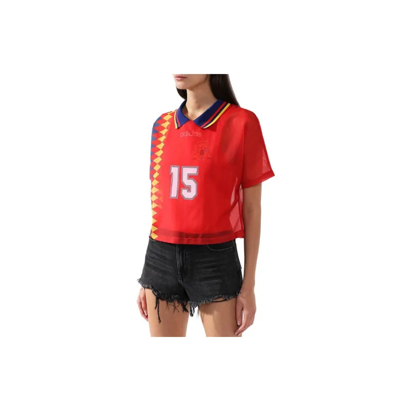 Adidas Originals T-Shirts Women's Red-3