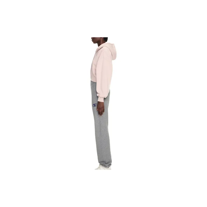 OFF WHITE Logo embroidered Track Pants-3