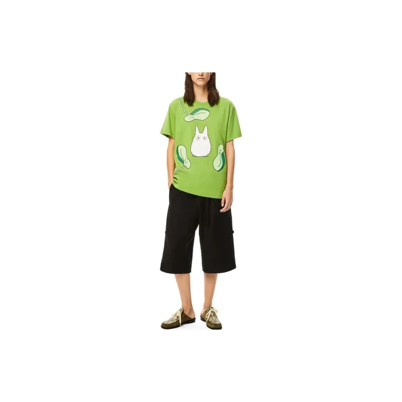LOEWE x LONGMAO,LIANMINGKUAN T Shirt Women's Green-1