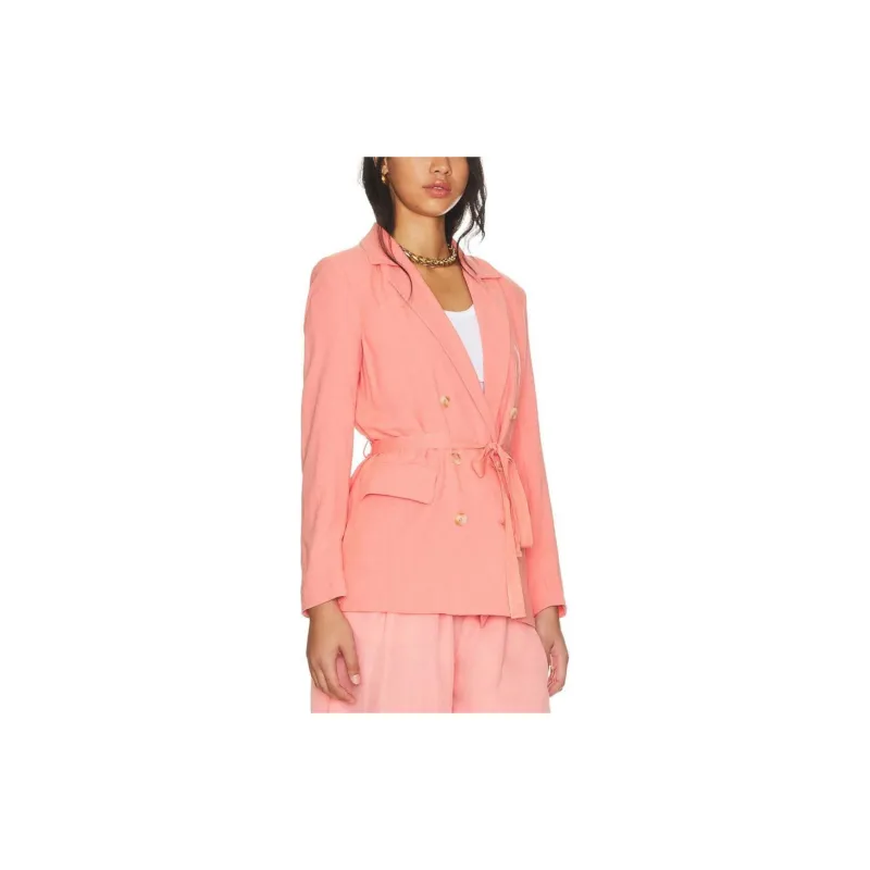 FREE PEOPLE Business Suits Coats Women's Pink-3