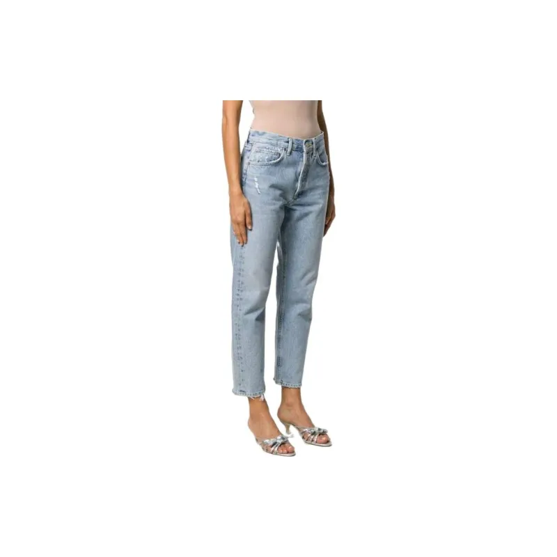 AGOLDE Parker High Waisted Straight Leg Jeans-2
