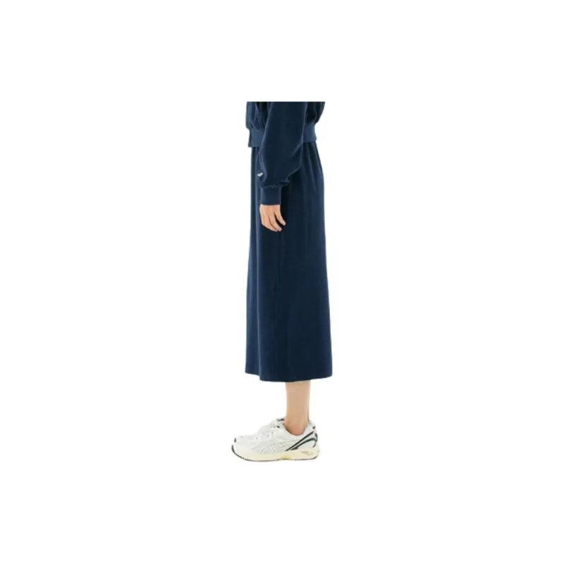 Lee Casual Long Skirt Women's Marine Blue-4