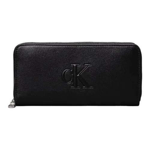 CALVIN KLEIN Smooth Artificial Leather Wallet Men's Black