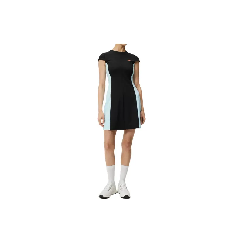 J.Lindeberg Short Sleeved Dress Women's Black-1
