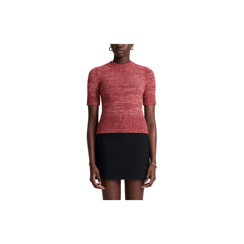 SCANLAN THEODORE Slim Fit Sweater Knitwear Women's Berry/Berry Color-1