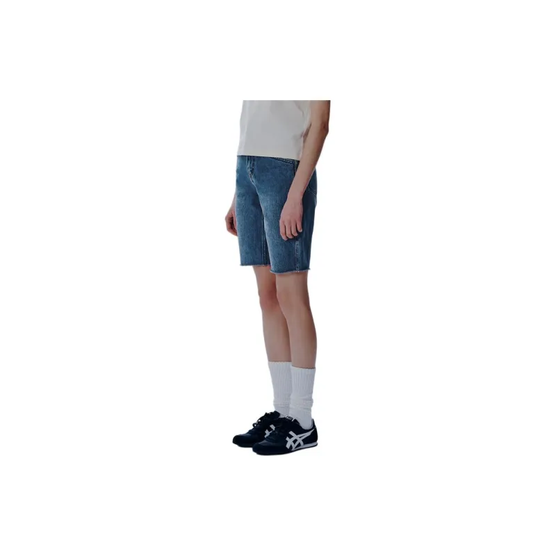 MARITHE FRANCOIS GIRBAUD SS24 Denim Shorts Women's Blue-4