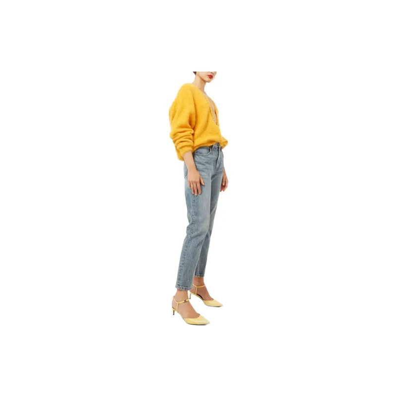 EQUIPMENT FW23 Sweater Women's Lemon Yellow-2