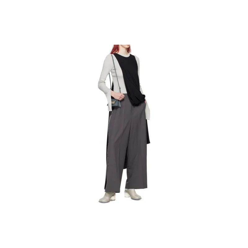 MM6 Maison Margiela Sweater Women's Light Gray-3