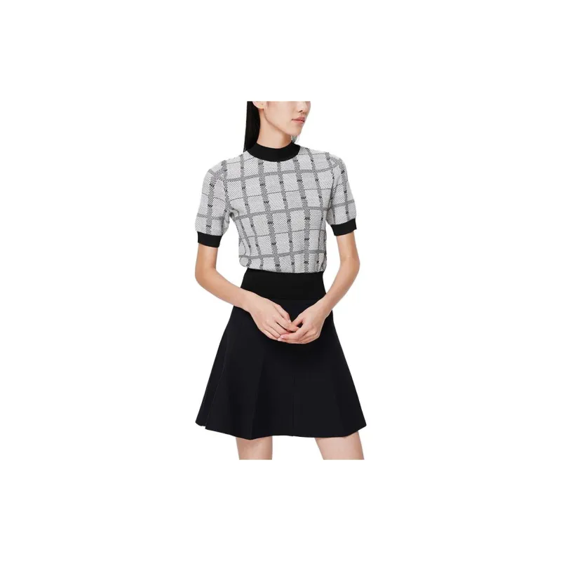 CLUB MONACO Knitwear Women's Black White-3