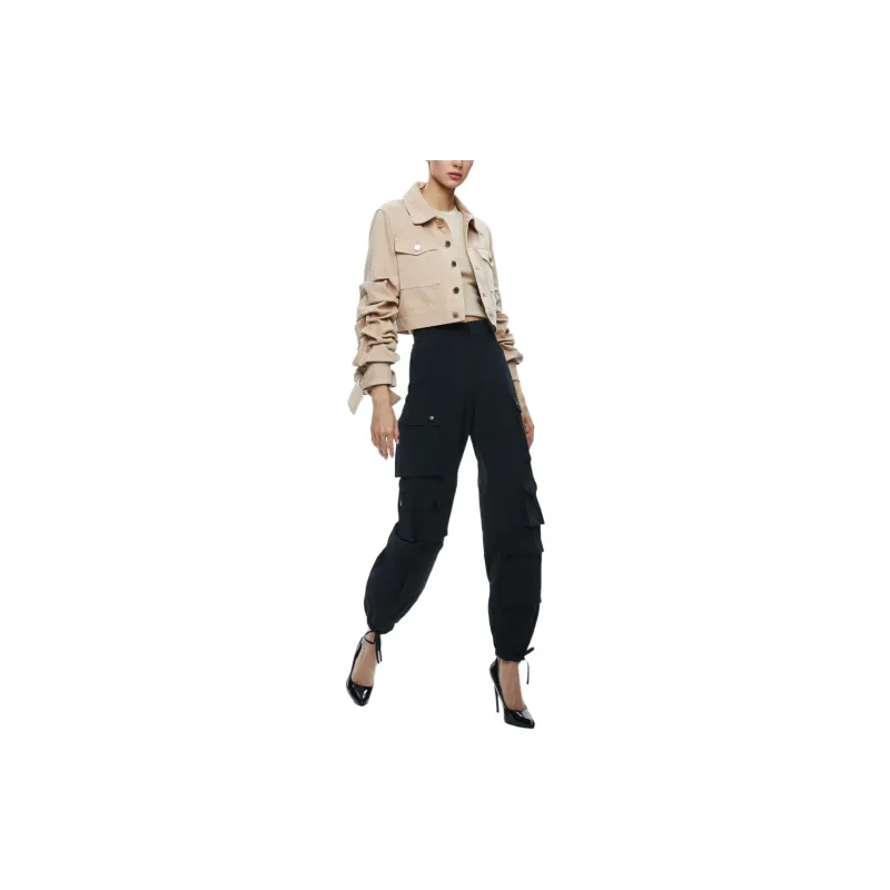 ALICE+OLIVIA Olympia Cargo Trousers-3