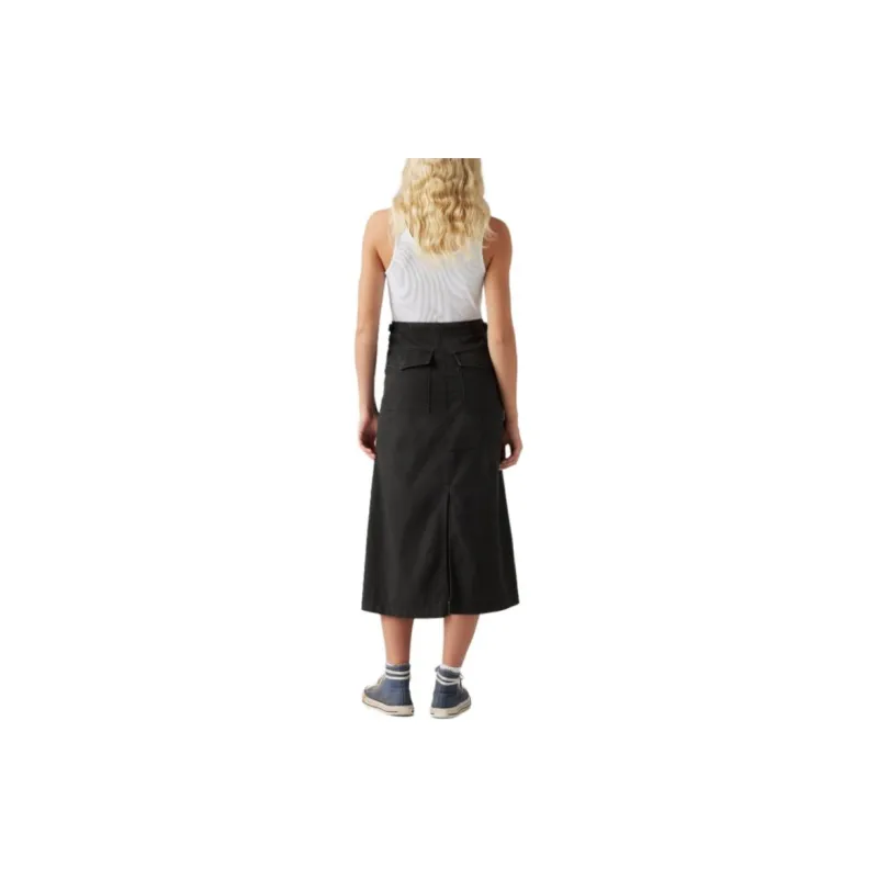 Levi’s Casual Long Skirts Women's Black-3