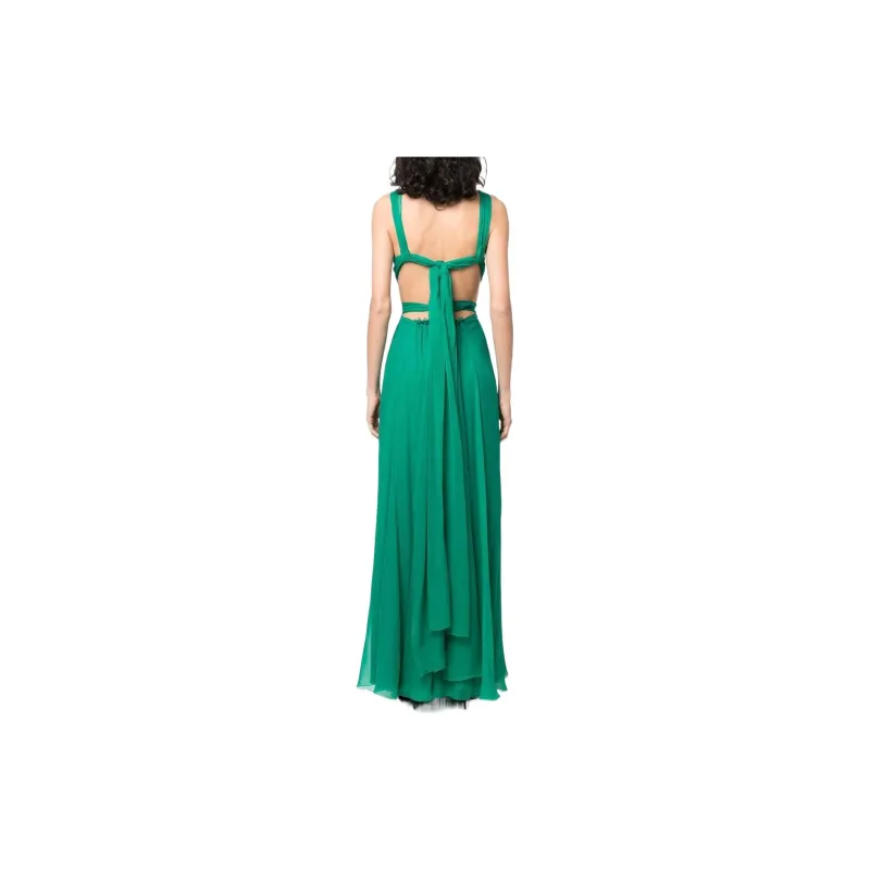 ALBERTA FERRETTI Sleeveless Dresses Women's Blue-2