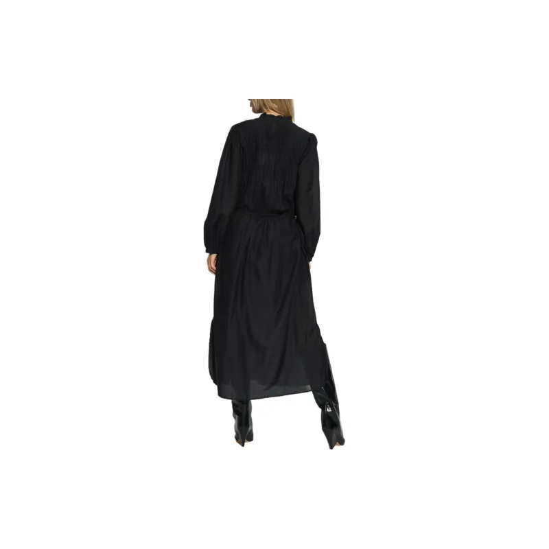 ISABEL MARANT ETOILE Dalida Long Sleeved Gathered Dress-3