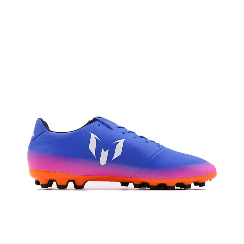 Adidas Messi 16.3 TF Rubber Broken Studs Anti-Slip Wear-Resistant Soccer Shoes Men's Blue-1