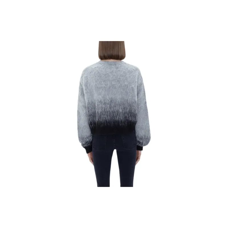 AMIRI Staggered Gradiant Crewneck 'Grey'-2