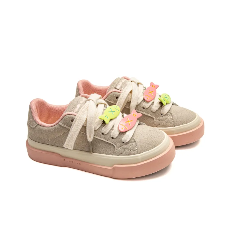 STAE Anti-Slip Wear-Resistant Low-Top Skateboard Shoes Women's-14