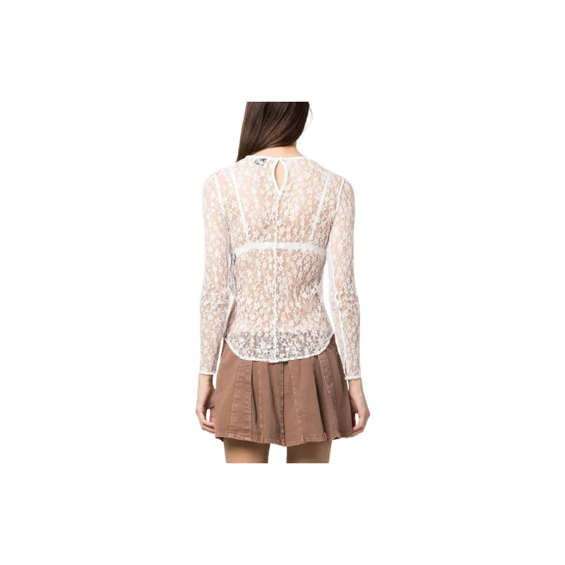 ISABEL MARANT Toyela Lace Top-1