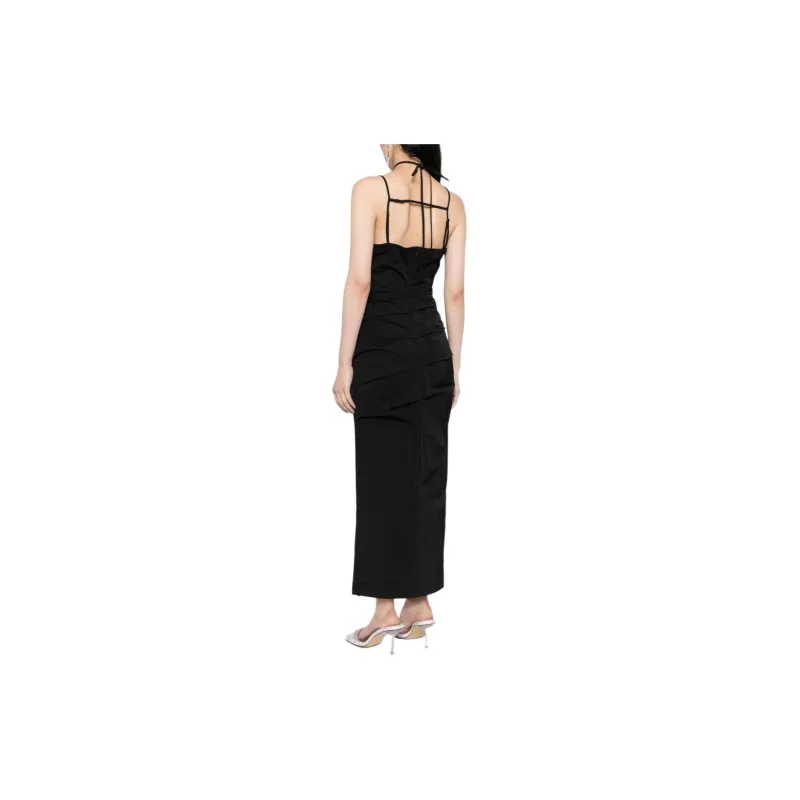 RACHEL GILBERT Prescott Multi-strap Fitted Dress-2
