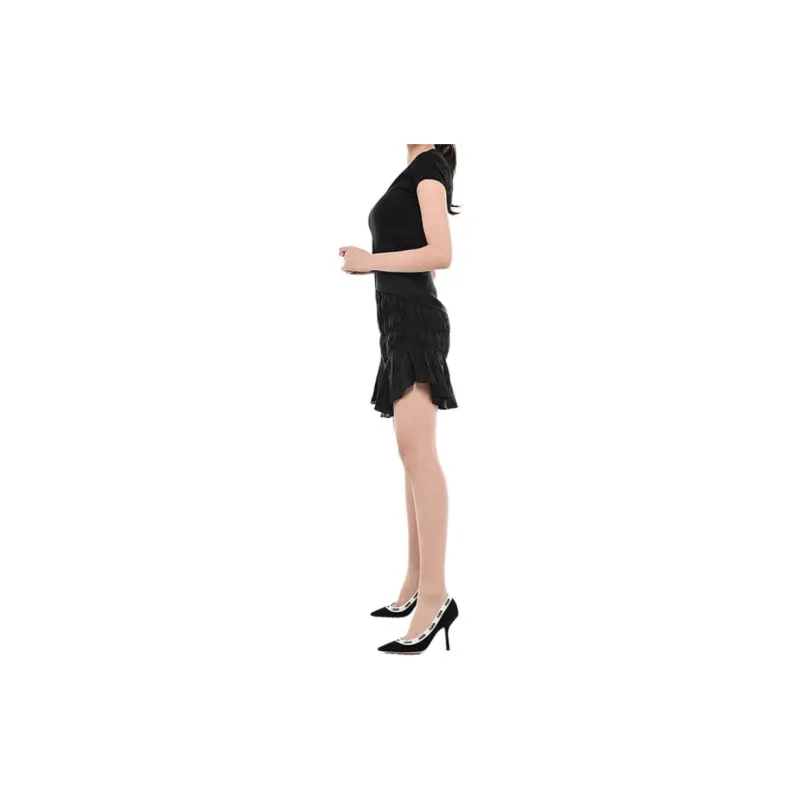 ISABEL MARANT Casual Short Skirts Women's Black-5