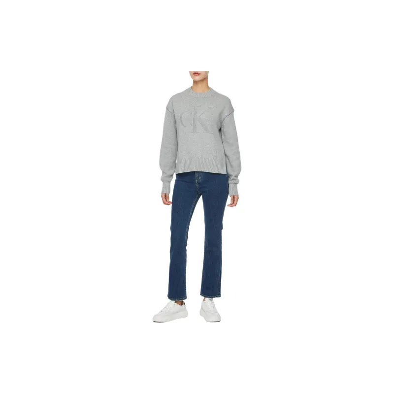Calvin Klein Logo Intarsia knit Sweater-2